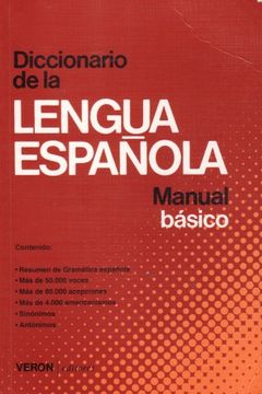 portada Diccionario de la Lengua Española: (Manual Basico)