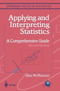 portada applying and interpreting statistics: a comprehensive guide (en Inglés)