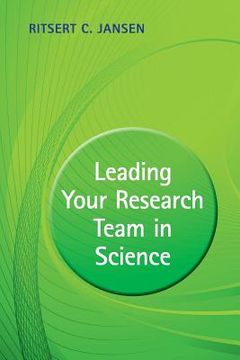 portada Leading Your Research Team in Science (en Inglés)
