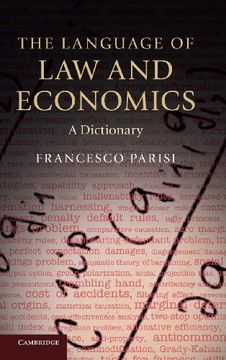 portada The Language of law and Economics: A Dictionary (en Inglés)