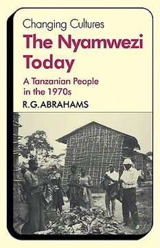 portada the nyamwezi today: a tanzanian people in the 1970s (en Inglés)