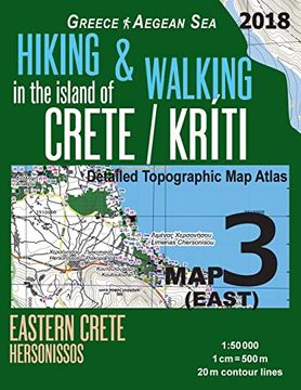 portada Hiking & Walking in the Island of Crete (en Inglés)