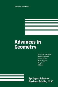 portada Advances in Geometry: Volume 1 (en Inglés)