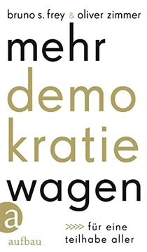 portada Mehr Demokratie Wagen: Für Eine Teilhabe Aller (in German)