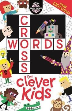 portada Crosswords for Clever Kids [Paperback] [Feb 12, 2015] Gareth Moore (in English)