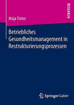 portada Betriebliches Gesundheitsmanagement in Restrukturierungsprozessen (in German)