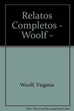 portada Relatos Completos [Woolf Virginia]
