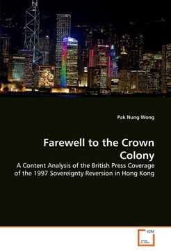 portada farewell to the crown colony (en Inglés)