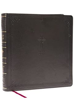 portada Nabre xl, Catholic Edition, Leathersoft, Black, Comfort Print: Holy Bible (en Inglés)