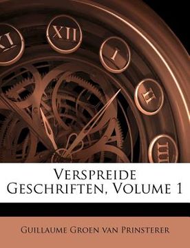 portada Verspreide Geschriften, Volume 1