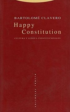 portada Happy Constitution: Cultura y Lengua Constitucionales (in Spanish)