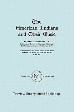 portada the american indians and their music. (facsimile of 1926 edition). (in English)