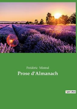 portada Prose d'Almanach (en Francés)