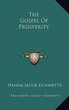 portada the gospel of prosperity (en Inglés)