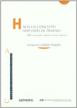 portada Hacia un Concepto Ampliado de Trabajo (in Spanish)