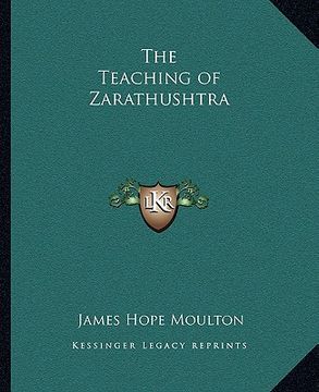 portada the teaching of zarathushtra