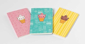 portada Kitty Cones Pocket Notebook Collection (Set of 3)