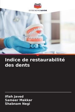 portada Indice de restaurabilité des dents (en Francés)
