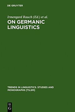 portada on germanic linguistics (en Inglés)