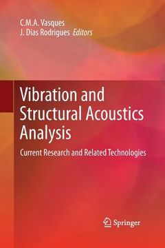 portada Vibration and Structural Acoustics Analysis: Current Research and Related Technologies (en Inglés)