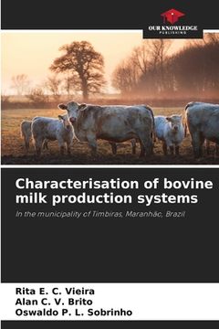 portada Characterisation of bovine milk production systems