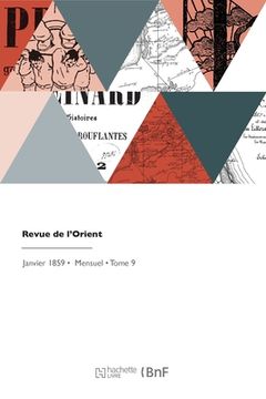 portada Revue de l'Orient (in French)