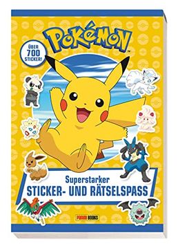 portada Pokémon: Superstarker Sticker- und Rätselspaß
