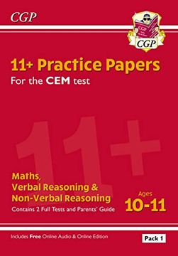 portada New 11+ cem Practice Papers: Ages 10-11 - Pack 1 (en Inglés)