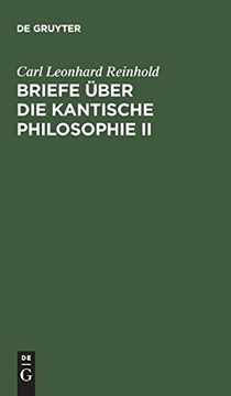 portada Briefe Über die Kantische Philosophie ii (in German)