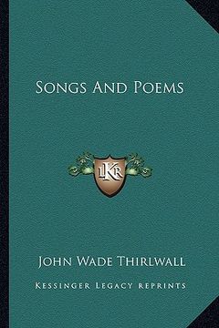 portada songs and poems (in English)