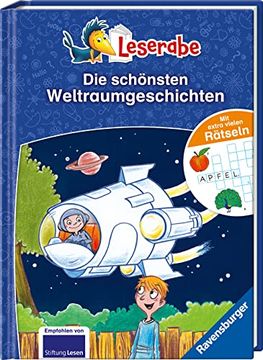 portada Die Schönsten Weltraumgeschichten mit Extra Vielen Rätseln - Leserabe ab 1. Klasse - Erstlesebuch für Kinder ab 6 Jahren (in German)