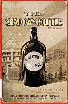 portada the shadow of the bottle 1915 reprint (in English)