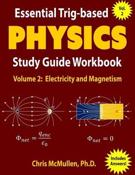 portada Essential Trig-based Physics Study Guide Workbook: Electricity and Magnetism (en Inglés)
