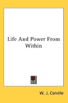 portada life and power from within (in English)