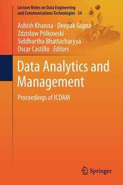 portada Data Analytics and Management: Proceedings of Icdam (in English)