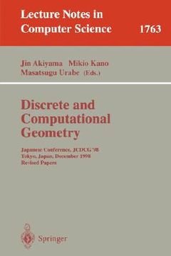 portada discrete and computational geometry (en Inglés)