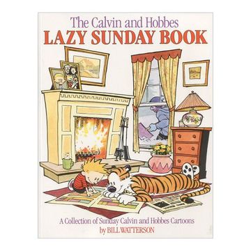 portada The Calvin and Hobbes Lazy Sunday Book (en Inglés)
