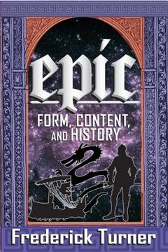 portada Epic: Form, Content, and History (in English)