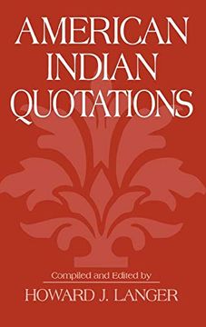 portada American Indian Quotations (en Inglés)
