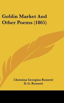 portada goblin market and other poems (1865) (en Inglés)