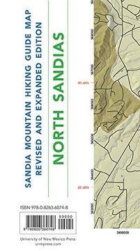 portada Sandia Mountain Hiking Guide Map, Revised and Expanded Edition 