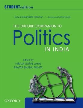 portada The Oxford Companion to Politics in India: Student Edition (en Inglés)