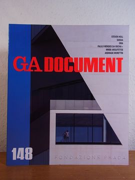portada Ga - Global Architecture Document 148. Steven Holl, Sanaa, Oma, Paulo Mendes da Rocha +, Mmbb Arquitetos, Andrade Morettin [English - Japanese]