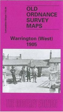 portada Warrington (West) 1905: Lancashire Sheet 115.04 (Old O.S. Maps of Lancashire)