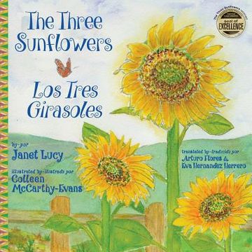 portada The Three Sunflowers ~ los Tres Girasoles (in Spanish)