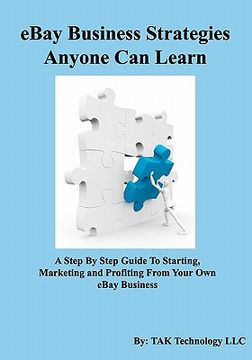 portada ebay business strategies anyone can learn (en Inglés)