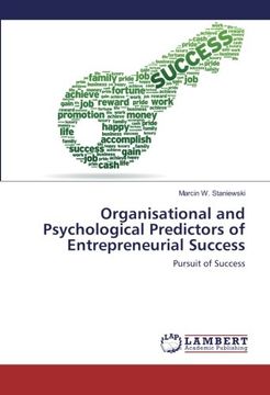 portada Organisational and Psychological Predictors of Entrepreneurial Success: Pursuit of Success