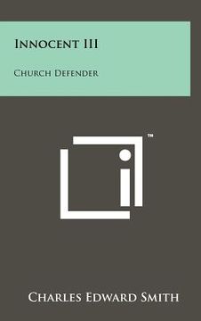 portada innocent iii: church defender (en Inglés)