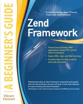 portada Zend Framework, a Beginner's Guide (in English)