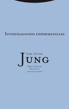 portada Investigaciones Experimentales - Volumen 2: Obra Completa Vol. 2: (Obra Completa Carl Gustav Jung)
